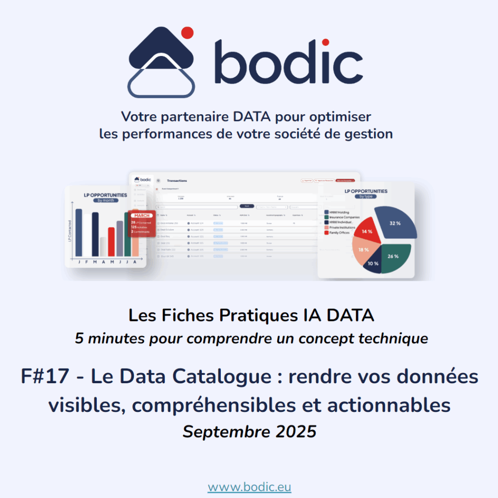 Fiche #17 – Le Data Catalogue : rendre vos données visibles, compréhensibles et actionnables