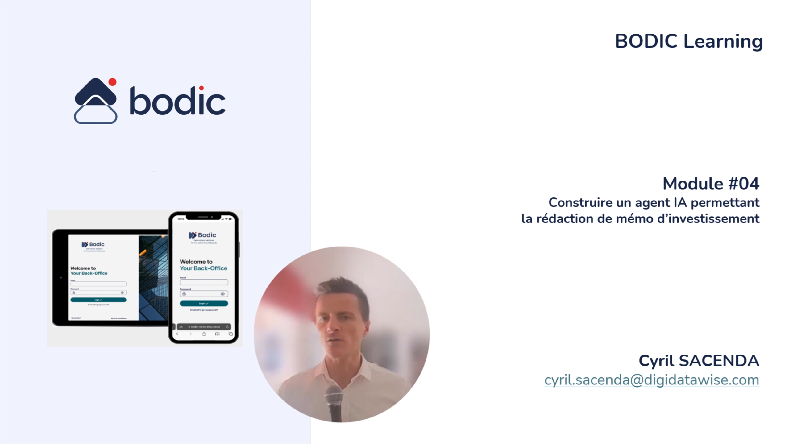 Construire un agent IA permettant la rédaction de mémo d'investissement