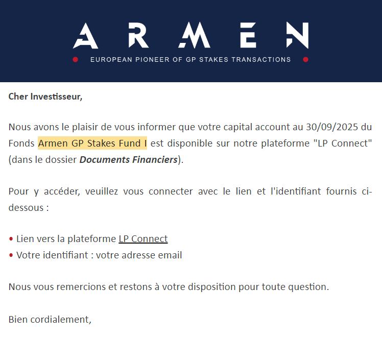 Notifications automatiques