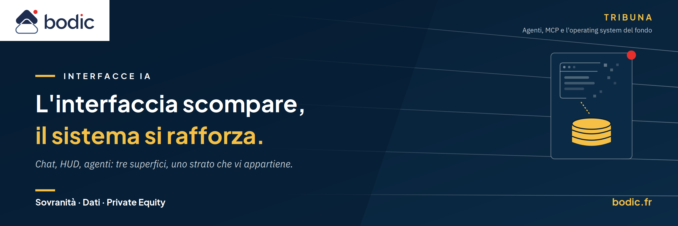 L'interfaccia si fa più discreta, il sistema si rafforza
